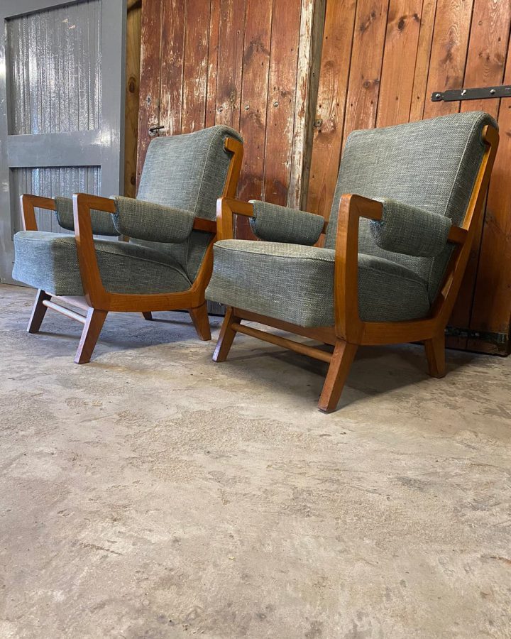 Exklusive Designsessel, Stühle, 50er-Jahre, Original