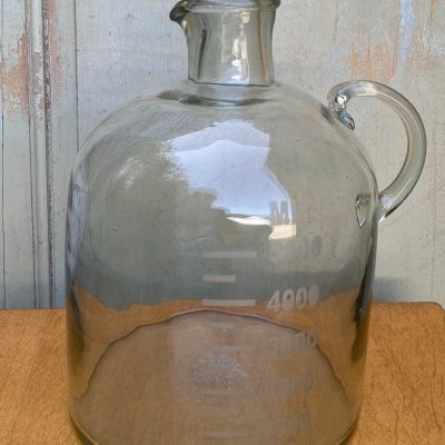Laborflasche aus Glas mit Skala bis 5000 ml