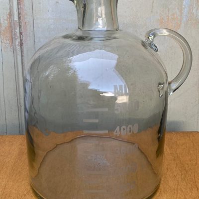Laborflasche aus Glas mit Skala bis 5000 ml