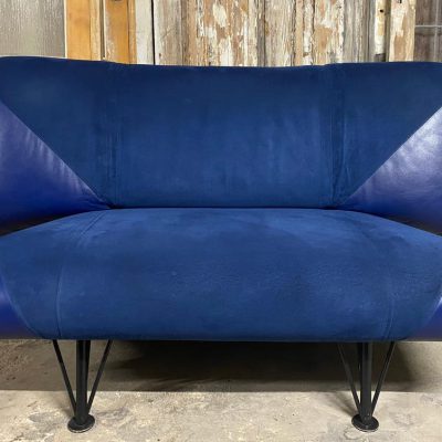 Leolux Bank - Loveseat. Vintage, 3 standen verstelbaar.