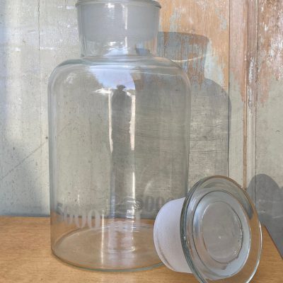 Oude Laboratoriumfles / Apothekersfles, 5000 ml.