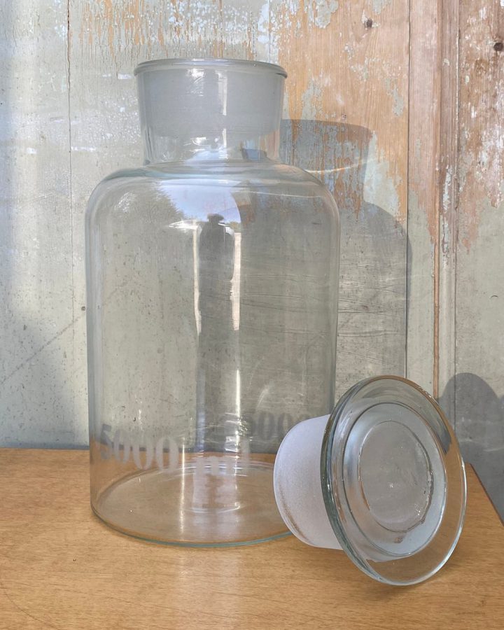 Alte Labor- / Apothekerflasche, 5000 ml