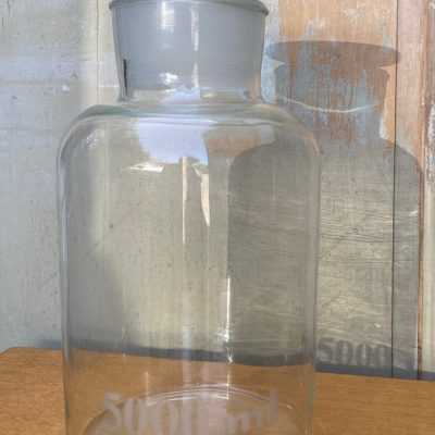 Oude Laboratoriumfles / Apothekersfles, 5000 ml. — foto 2