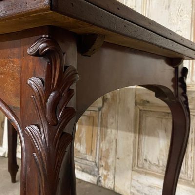 Oude Tafel, Eettafel. Verlengbaar tot 200cm. Exclusief. — foto 7