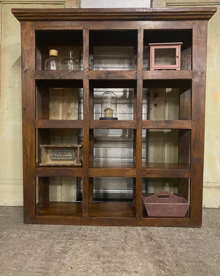 Alter Ladenschrank, Fächerschrank, Bücherregal, Kuriositätenschrank