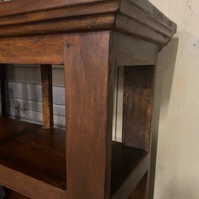Oude winkelkast, vakkenkast, boekenkast, rariteiten-kast. — foto 4