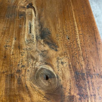 Square Teak Table, Seats 8–12, 1.50 x 1.50 m