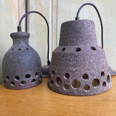 Sfeervolle hanglamp, West Germany. Keramiek. Fat Lava. — foto 5
