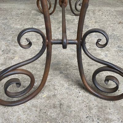 Sidetable, Console, Smeedijzer, Glas. !! Sale !! — foto 8