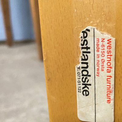 Vintage-Designsessel, Von Ingmar Relling, Westnofa, Norwegen