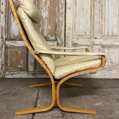 Vintage-Designsessel, Von Ingmar Relling, Westnofa, Norwegen