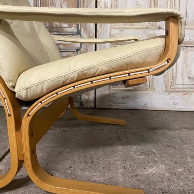 Vintage-Designsessel, Von Ingmar Relling, Westnofa, Norwegen