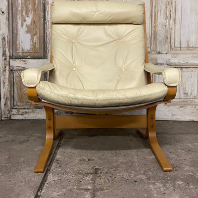 Vintage-Designsessel, Von Ingmar Relling, Westnofa, Norwegen