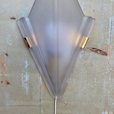 Vintage HappyLight Wandlamp, Art Deco, Hollywood Regency.
