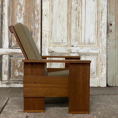 Vintage Kratstoel, Stoel, Design, Amsterdamse School.