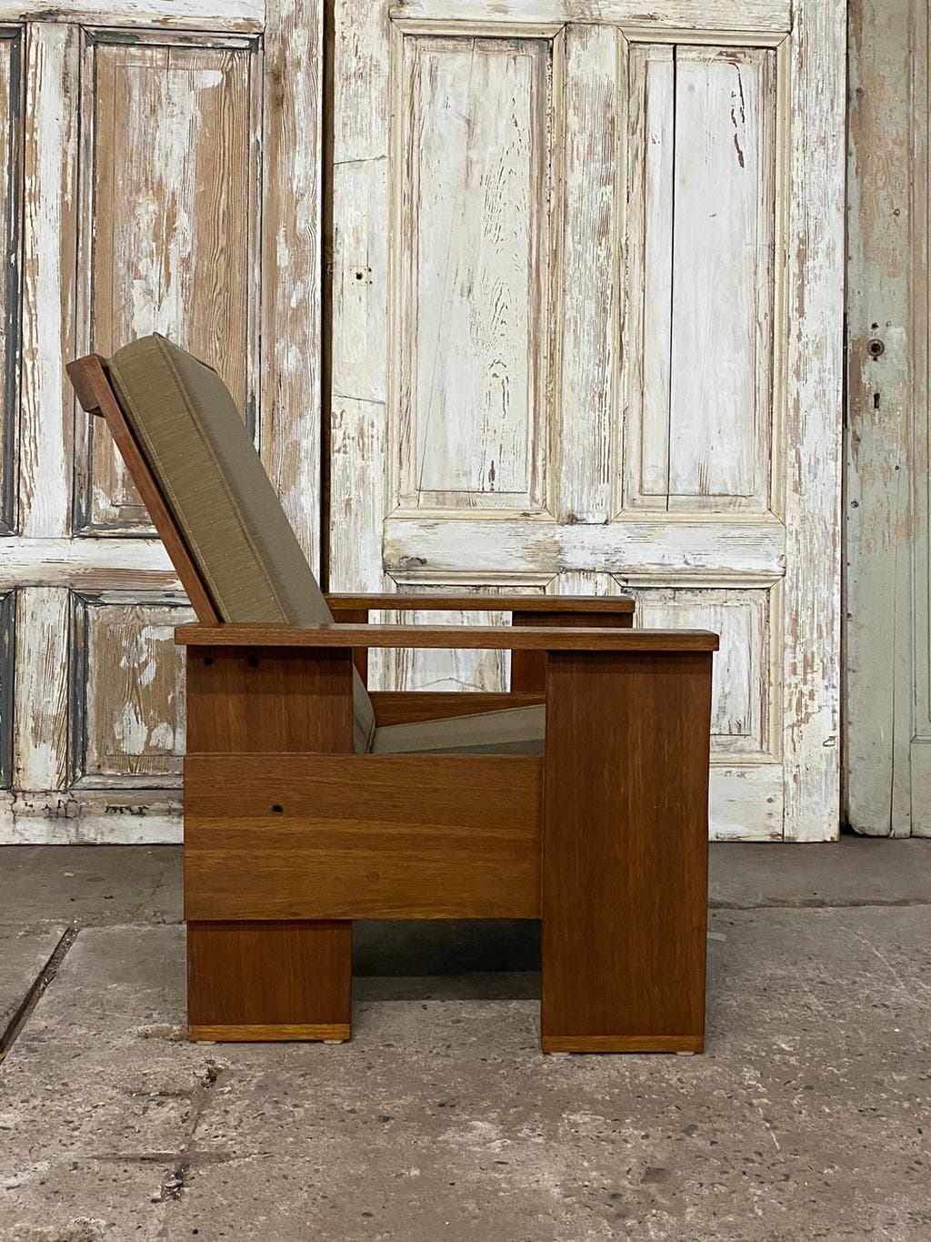 Vintage Kratstoel, Stoel, Design, Amsterdamse School.