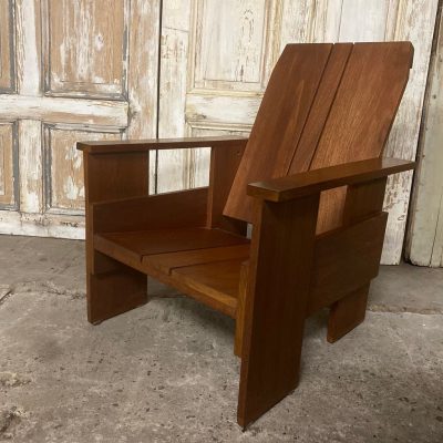 Vintage Kratstoel, Stoel, Design, Amsterdamse School. — foto 11