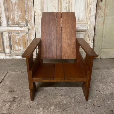 Vintage Kratstoel, Stoel, Design, Amsterdamse School. — foto 12