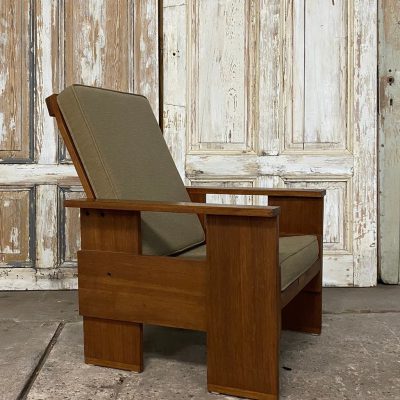 Vintage Kratstoel, Stoel, Design, Amsterdamse School. — foto 2