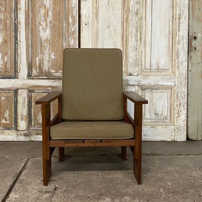 Vintage Kratstoel, Stoel, Design, Amsterdamse School. — foto 3