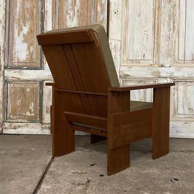 Vintage Kratstoel, Stoel, Design, Amsterdamse School. — foto 7