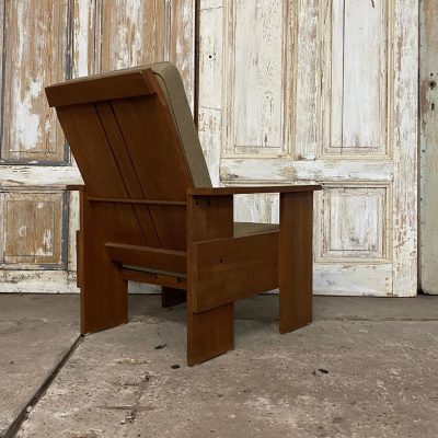 Vintage Kratstoel, Stoel, Design, Amsterdamse School. — foto 8